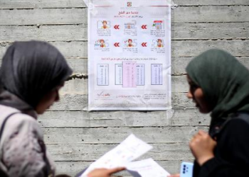 Palestinos votam nas primeiras eleições desde o início da guerra em Gaza