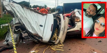Casal que morreu em acidente entre Compass e caminhão na BR-163 em Sinop é identificado