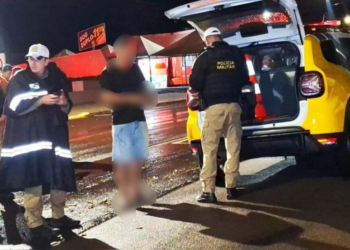 Motorista é detido por embriaguez após acidente no PR