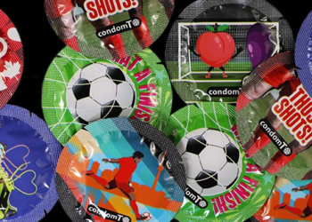 Faça 'gols' com segurança: Canadá oferece preservativos temáticos da Copa do Mundo