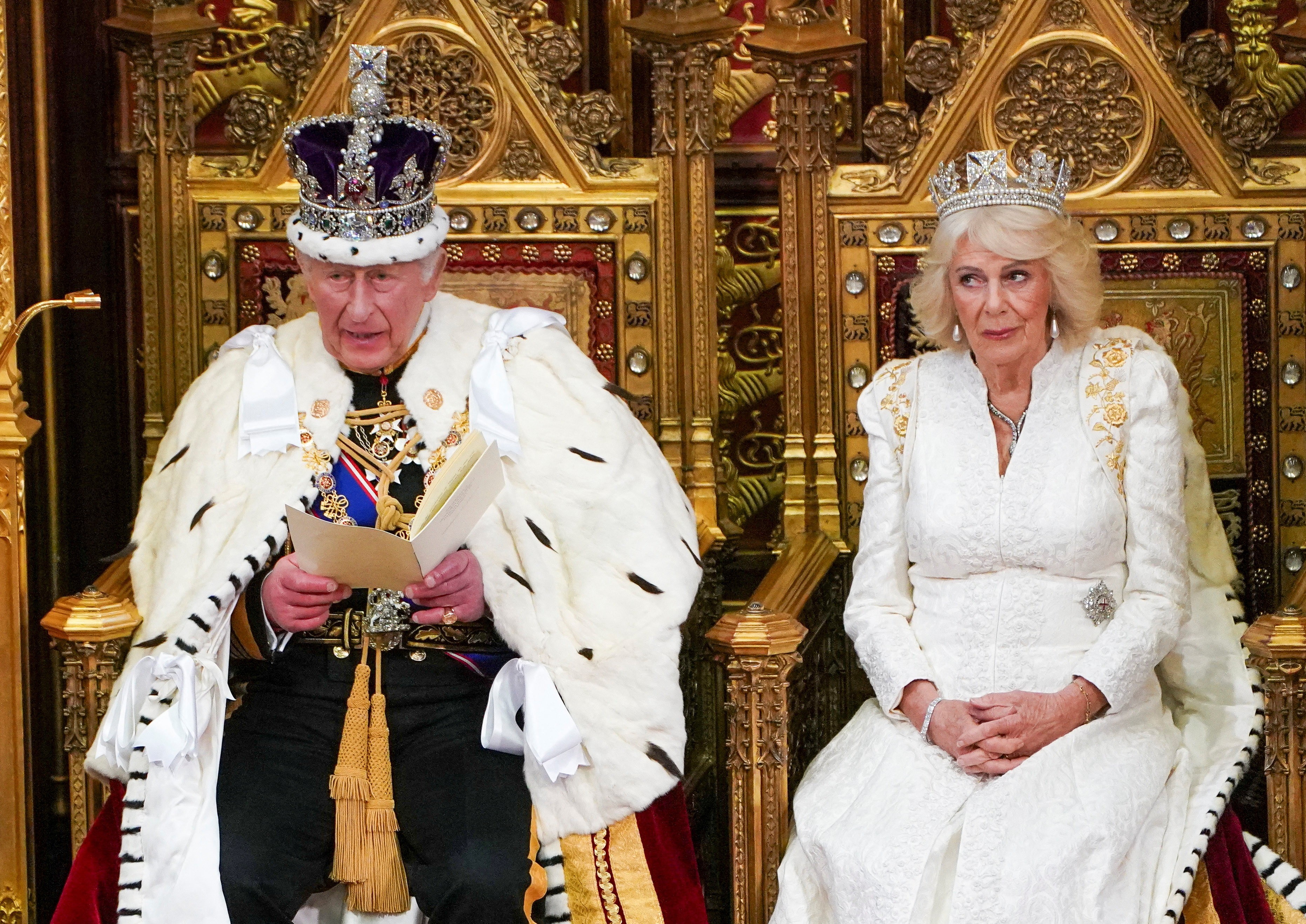 Em discurso no Parlamento, rei Charles III fala em mundo 'perigoso e volátil' e pede que governo melhore padrão de vida dos britânicos