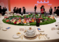 Louça luxuosa, Musk 'tietado' e mais: veja VÍDEO e FOTOS de banquete com Trump e Xi na China