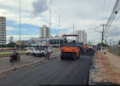 Obras do BRT avançam e provocam interdições no CPA neste fim de semana em Cuiabá