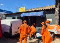 Sem conseguir andar, homem com 200 quilos é resgatado por bombeiros e encaminhado à UPA em Cuiabá