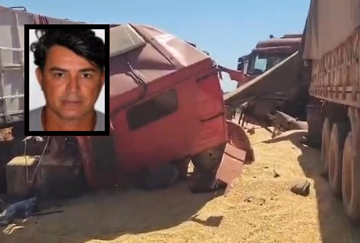 Identificado motorista que morreu em batida entre carretas na MT-438&nbsp;