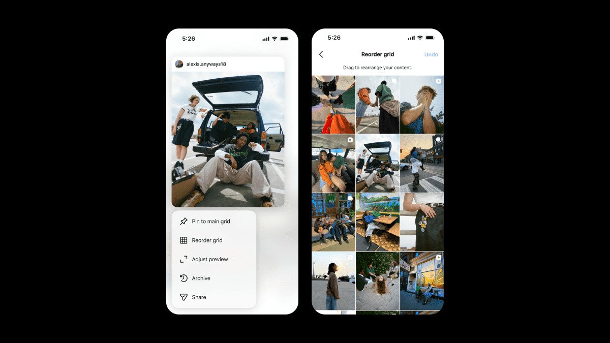 Instagram libera reorganização de fotos, vídeos e carrosséis no perfil; veja como