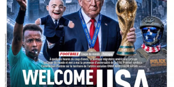 Presidente da Fifa é retratado como fantoche de Trump em jornal; VEJA IMAGEM