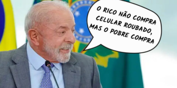 Frases da Semana: “O rico não compra celular roubado, mas o pobre compra”