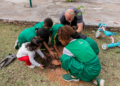 Campanha da Prefeitura de Cuiabá planta 400 mudas de árvore 