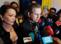 No lançamento ao Senado, Mauro Mendes cita caso Vorcaro e avisa: "Bando de adversários tenta tramar"