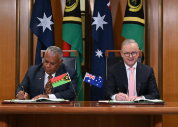 Austrália e Vanuatu assinam acordo que barra base militar da China