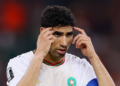 'Mostramos grande força mental', diz Hakimi após vitória do Marrocos na Copa