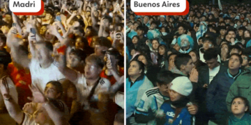 VÍDEOS mostram euforia na Espanha e choro na Argentina por final da Copa do Mundo
