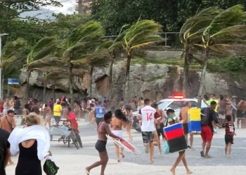 Ventania deve continuar nesta quinta (30) em São Paulo e no Rio, mas em menor intensidade
