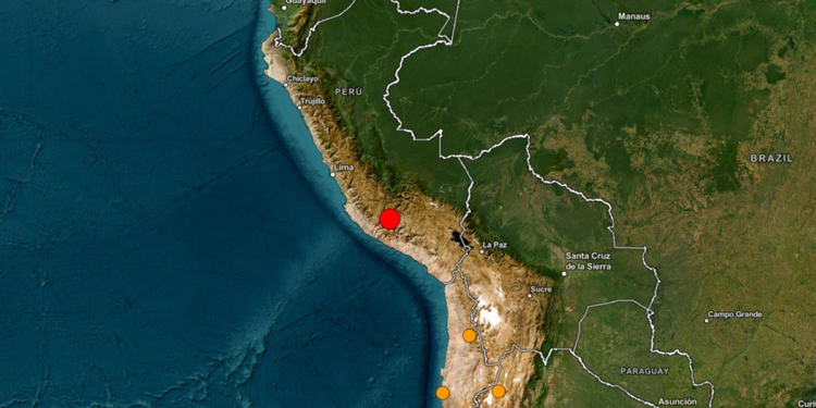 Terremoto de magnitude 6,7 atinge o Peru