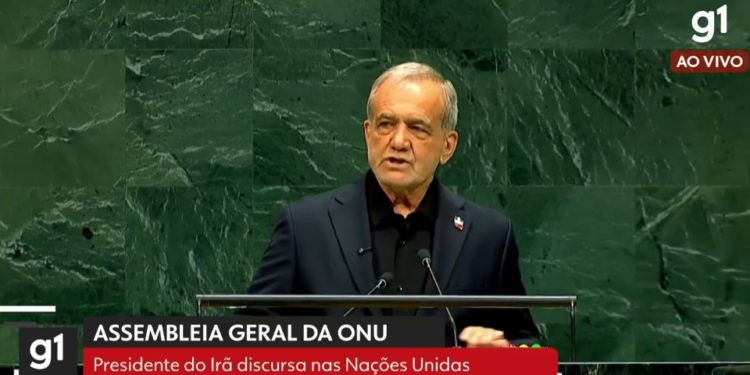Na ONU, presidente do Irã acusa EUA e Israel de terrorismo e diz que paz no Oriente Médio é impossível sem justiça para 'Palestina'; SIGA