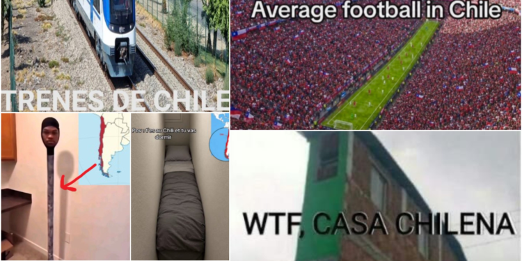 Formato do Chile viraliza nas redes; veja melhores memes