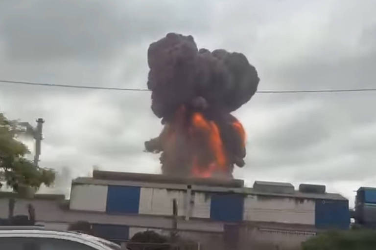 Explosão na CSN assusta moradores de Volta Redonda (RJ)