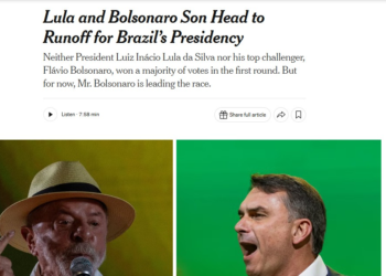 Flávio e Lula no 2º Turno: veja a repercussão internacional do resultado das eleições